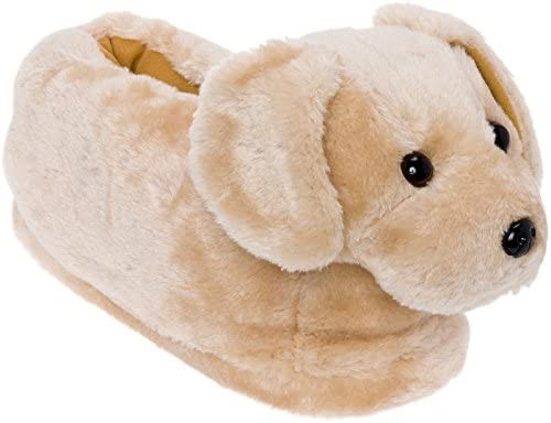 Golden Retriever Plush Dog Slippers