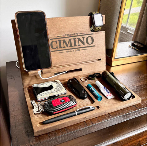 Personalized Desk Docking Station