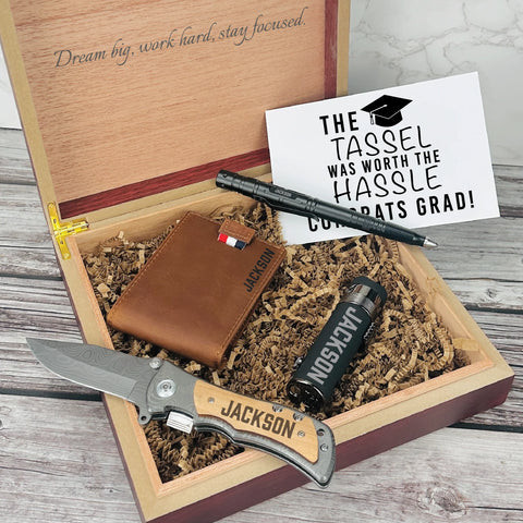 Personalized Graduation Gift Box for Men