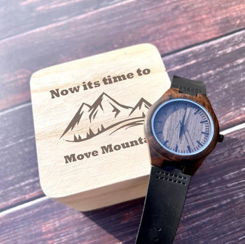 Time To Move Mountains Graduation Watch
