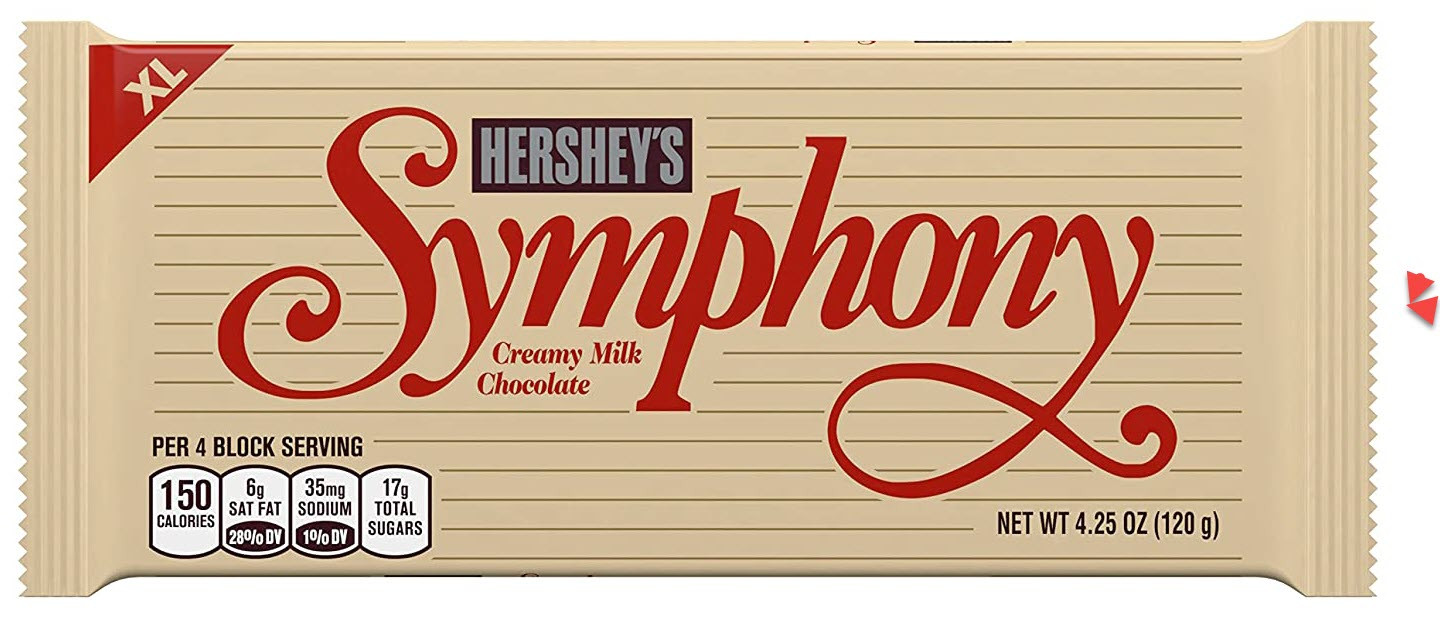 Hershey's Symphony Creamy Milk Chocolate Bar