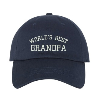 World's Best Grandpa Baseball Cap