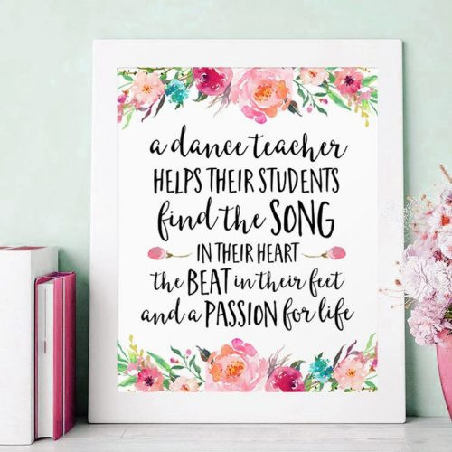 dance teacher gift ideas
