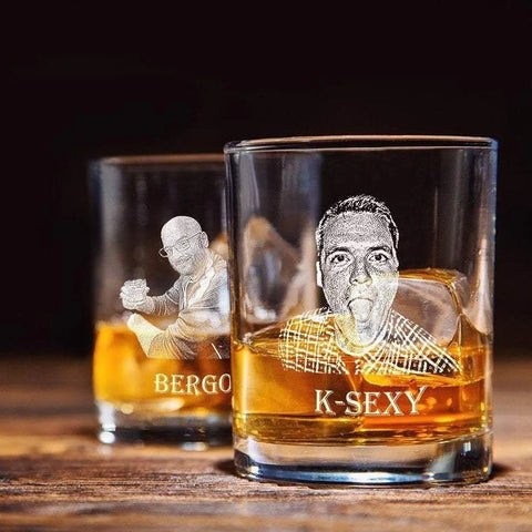 Custom Whiskey Glass Personalized Gift for Son