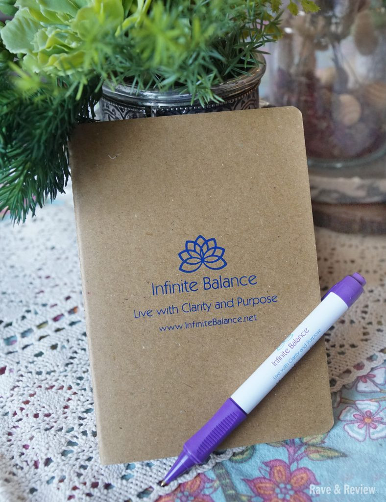Elegant gratitude notebook for daily reflection