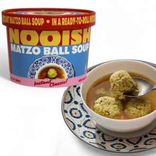 Instant Matzah Ball Soup - A Hug In A Cup