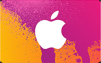 iTunes Store Gift Card Front:  Another example of a legacy Apple digital content gift card.