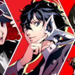 Persona 5 Royal key art featuring Kasumi, Joker, and Akechi, highlighting the expanded confidant interactions in the game.