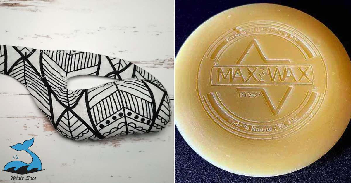Whale Sac and DG Max Wax disc golf grip enhancers