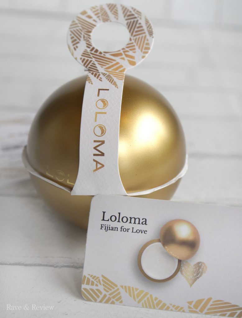 Loloma Coconut Oil bottle close-up