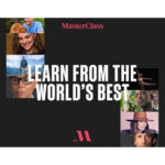 MasterClass online learning platform membership, a unique Christmas gift idea for lifelong learners