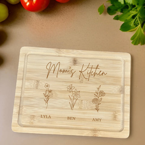 Floral Family Cutting Board