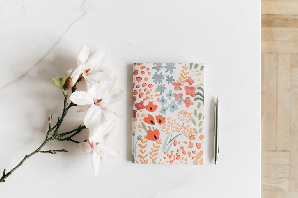 Personalized sketchbook with custom cover