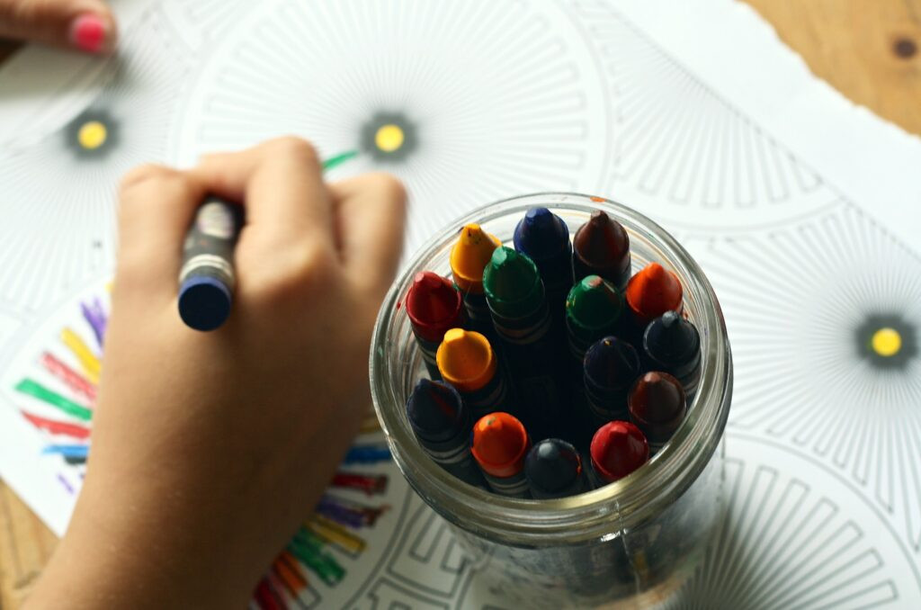 Intricate Adult Coloring Book Design
