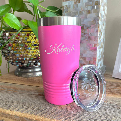 Refresh &amp; Rejoice Customized Coffee Tumbler