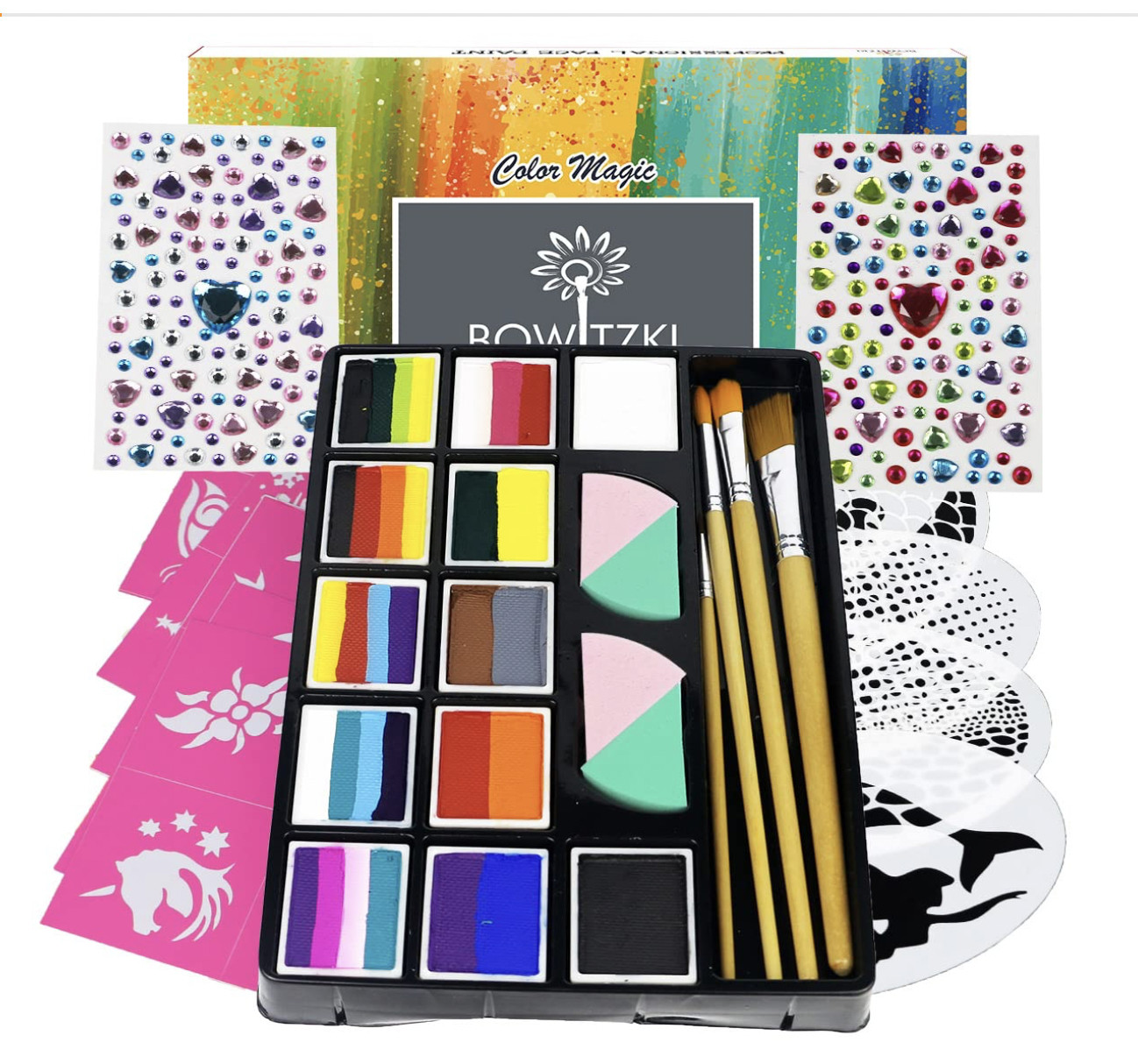 Face painting kit for creative 12 year old girl