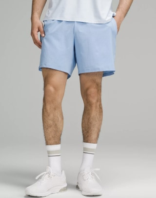 Grey Lululemon vented tennis shorts