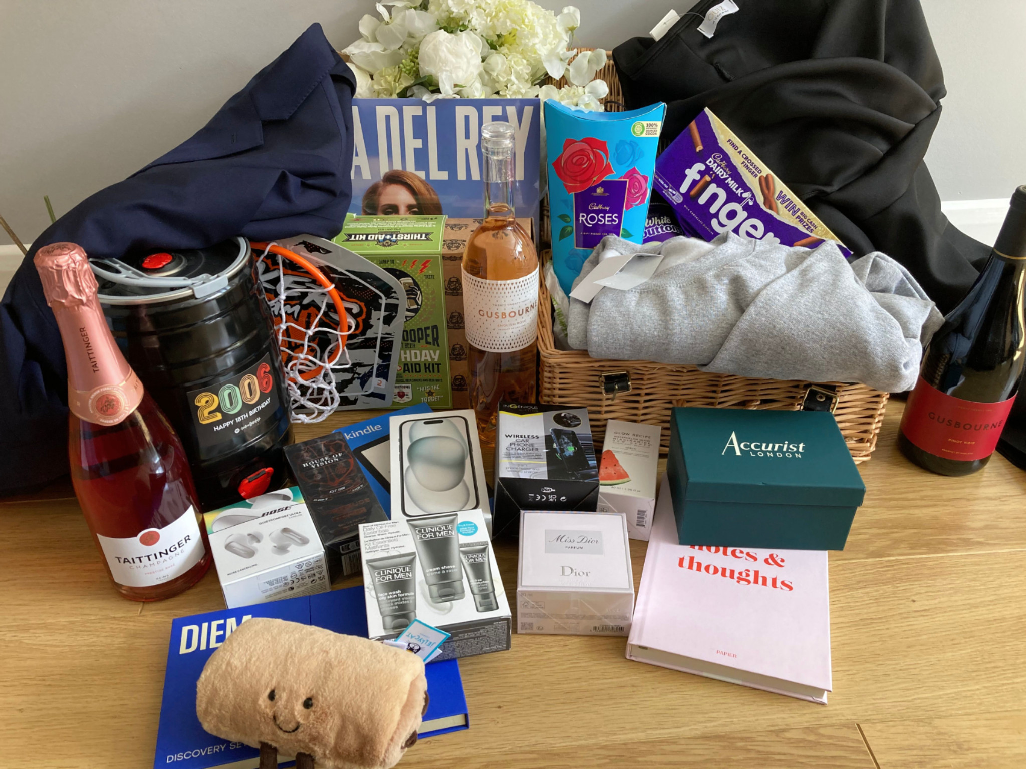 A selection of the enviable tried and tested gifts