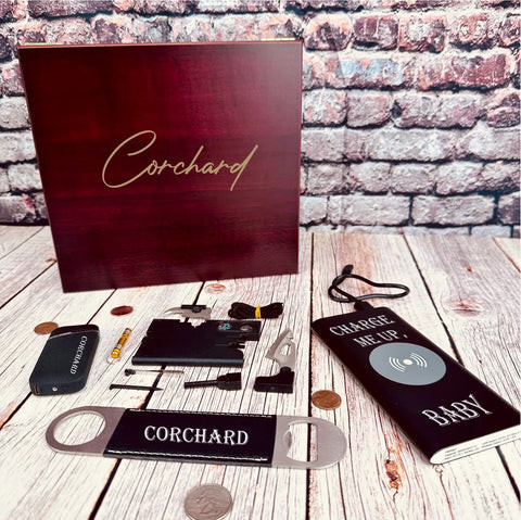 Essentials Gift Set for Him with Personalized Items