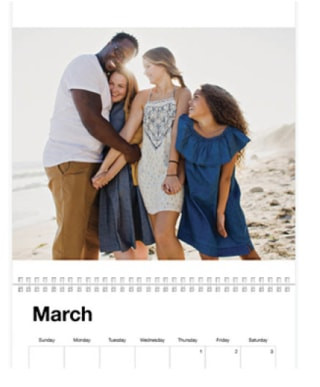 Photo Gallery Wall Calendar Grandma Christmas Present