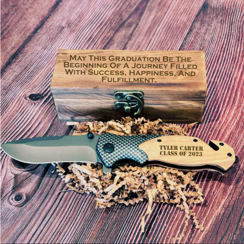Custom Engraved Graduation Knife