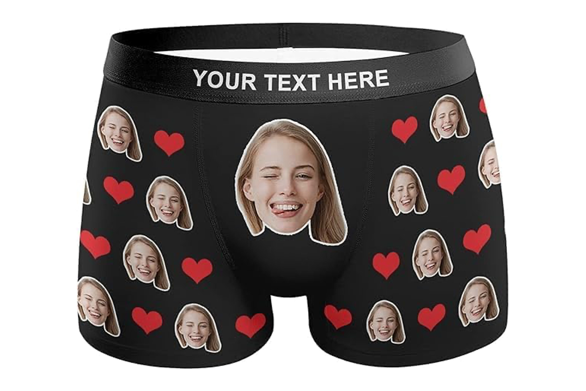 SOUFEEL Personalized Boxer Briefs, a funny and unique Christmas stocking stuffer gift