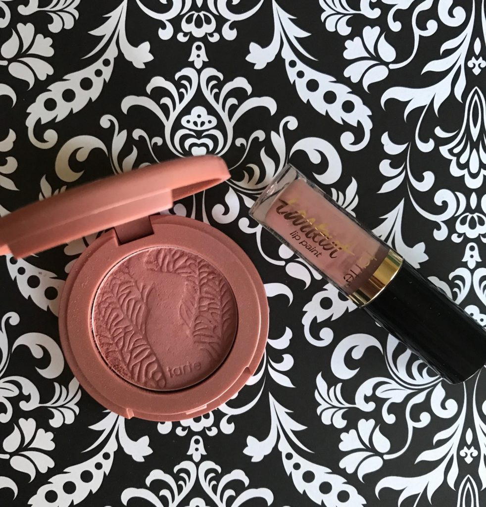 Tarte mini blush (shade paaarty) &amp; Lip Paint, shade birthday suit, neversaydiebeauty.com