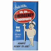 Accoutrements Emergency Underpants in a tin container
