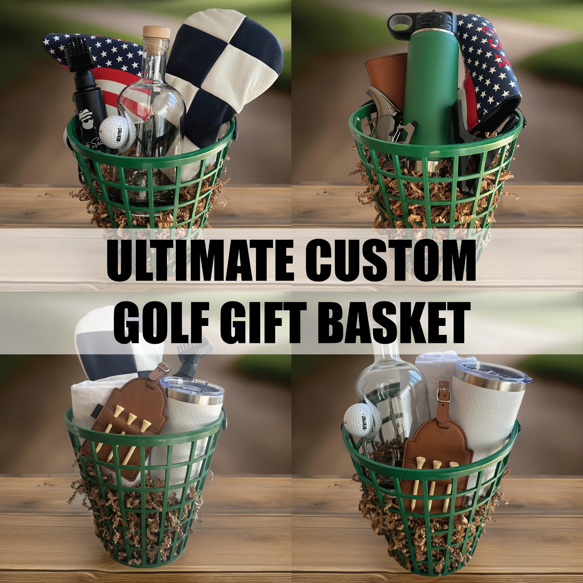 Personalized Golf Gift Basket for Golf Enthusiasts