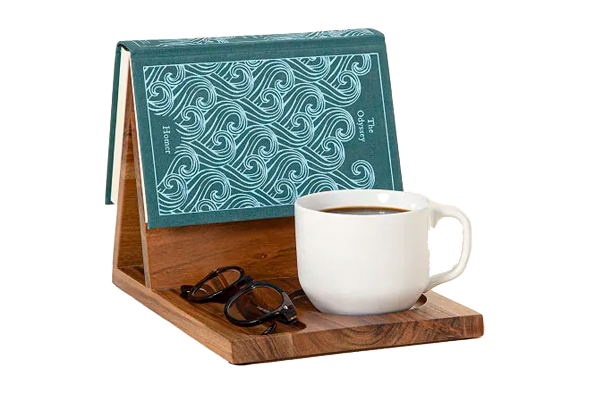 Uncommon Goods Book Nook Reading Valet, a practical and unique Christmas gift for bookworms