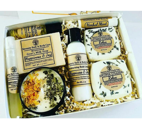 Organic Spa Gift Basket