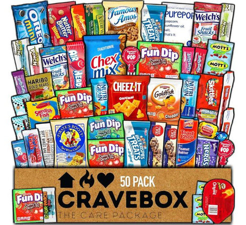 Snack Box Variety Pack Gift for Son
