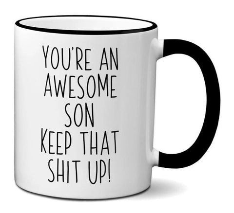 Awesome Son Coffee Mug Gift Idea
