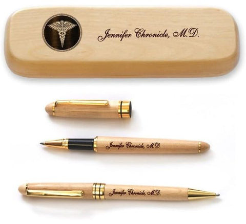 Custom Rosewood Pens Gift Set