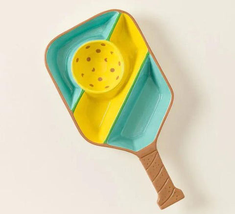 Pickleball Paddle Snack Tray Unique Serving Tray for Pickleball Fans