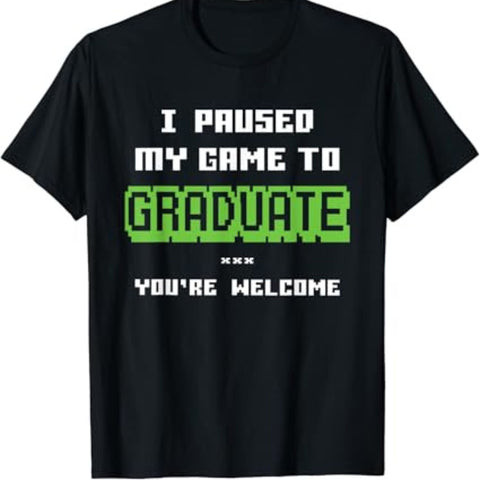 Funny Gamer Graduation T-Shirt