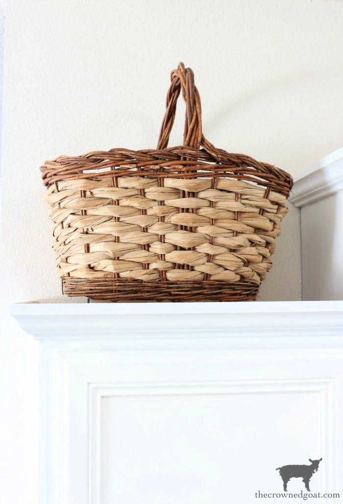 Vintage breadboards and baskets, displayed to showcase their rustic textures and practical uses in home décor and organization.