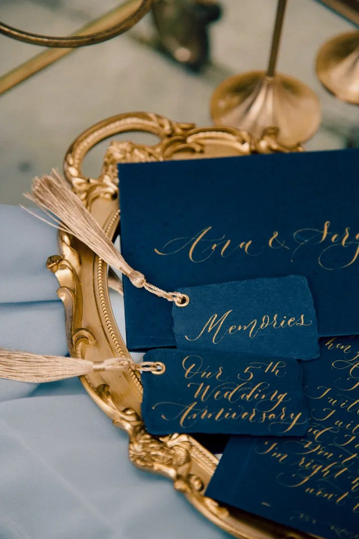 Couple celebrating anniversary