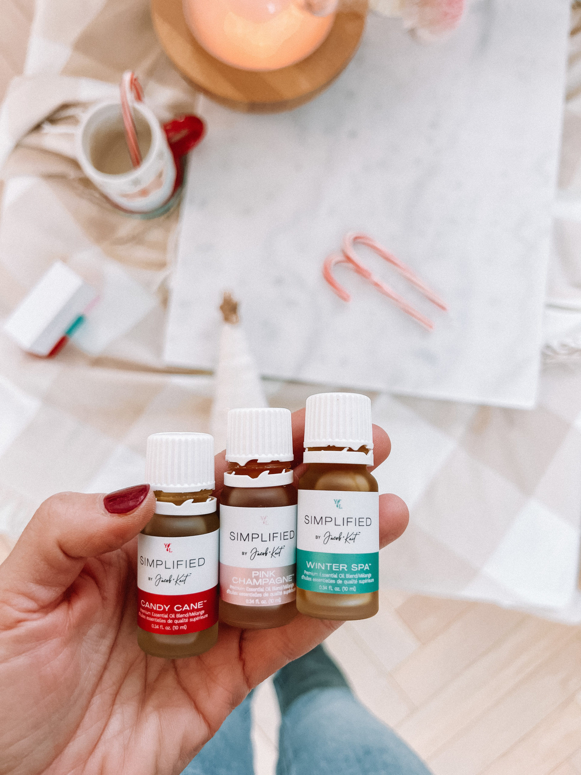 Wellness gifts for men featuring essential oils and supplements