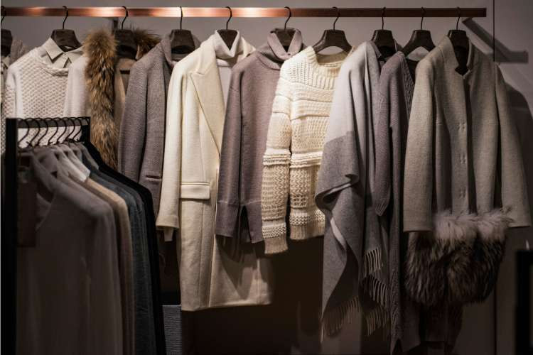 Tailored jacket, a timeless fashion birthday gift idea for wife, adding sophistication and versatile style to her wardrobe (via Canva)