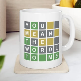 You Mean The Wordl To Me Ceramic Mug Grandma Christmas Gift
