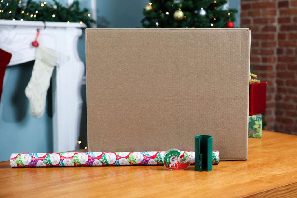 Supplies needed for gift wrapping