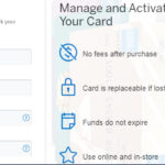 Amex Gift Card Activation Page