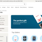Selection of Gift Cards at Walgreens