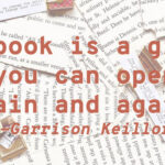 Book with handwritten message