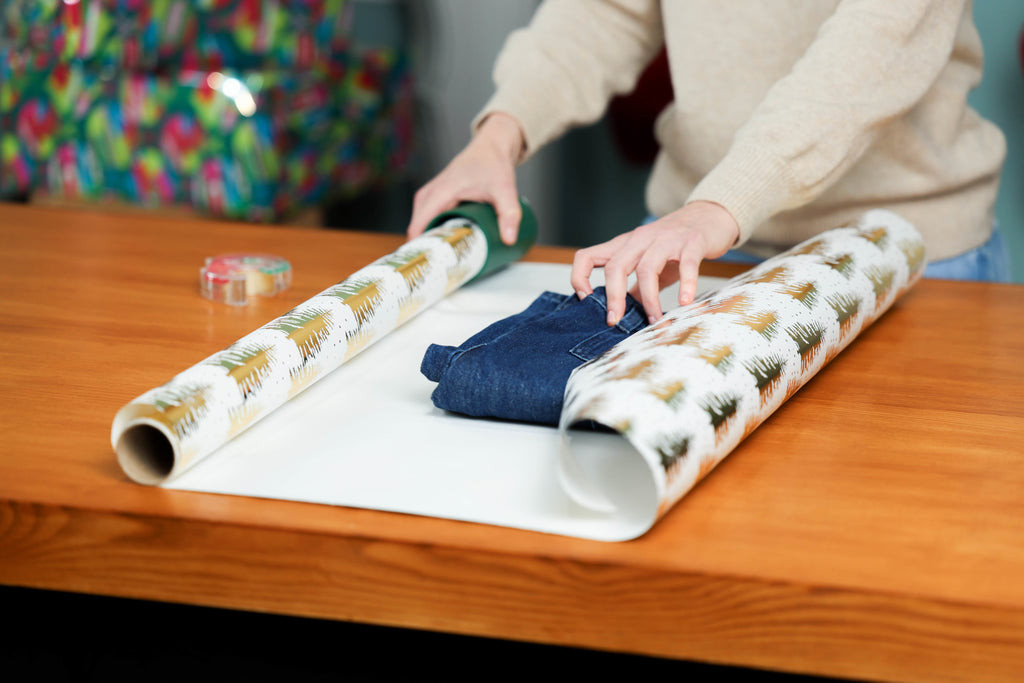 Fold Clothes for Gift Wrap