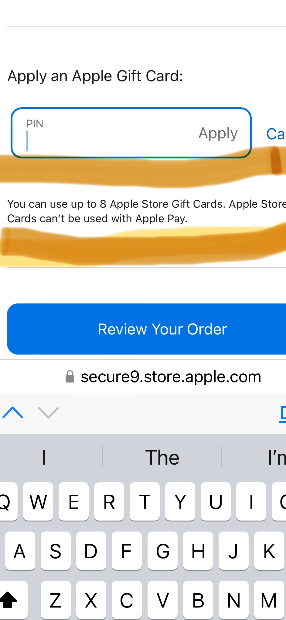 Apple Store Gift Card