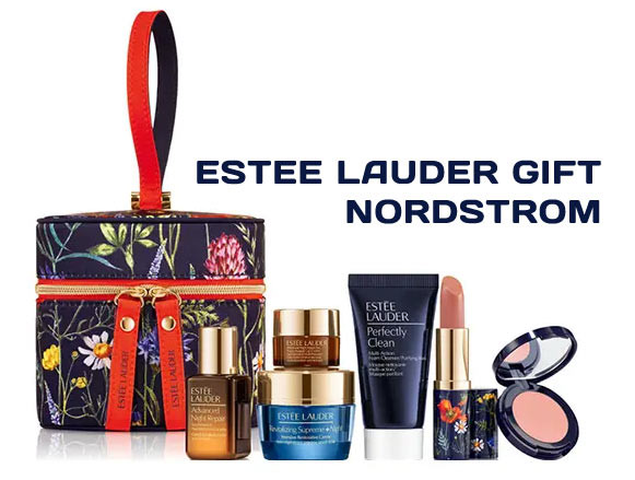 Estee Lauder gift at Nordstrom featuring Advanced Night Repair and Revitalizing Supreme+ products