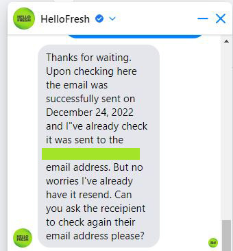 HelloFresh Customer Service