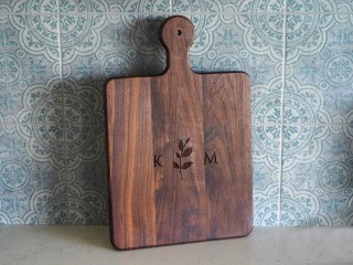 Copper Fox Company Personalized Charcuterie Board